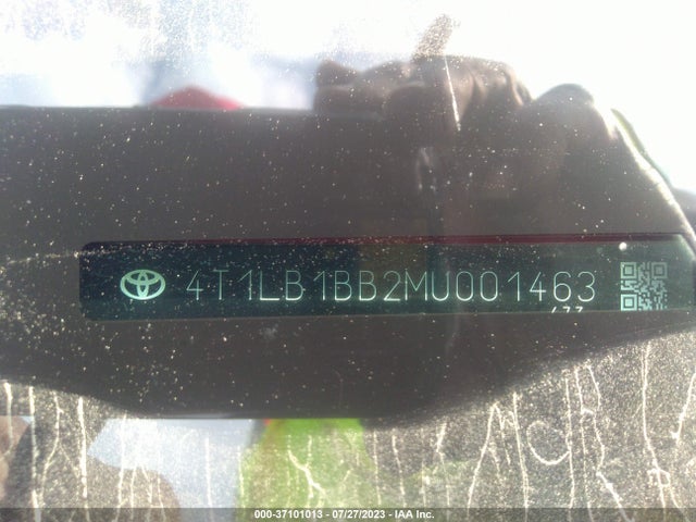 Toyota AVALON XLE 2021 4T1LB1BB2MU001463 Image 9