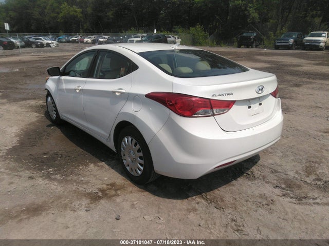 2011 HYUNDAI ELANTRA GLS PZEV VIN: 5NPDH4AE6BH014518
