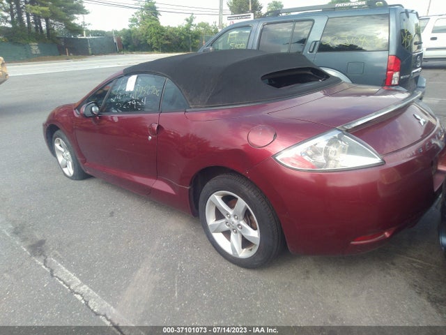 2007 MITSUBISHI ECLIPSE GT VIN: 4A3AL35T97E022606