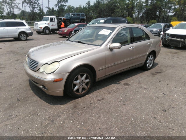 2002 MERCEDES-BENZ C CLASS VIN: WDBRF61J82F241786