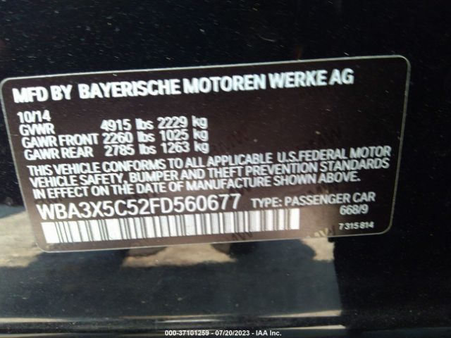 WBA3X5C52FD560677 BMW 3 Series Gran Turismo 328i Xdrive