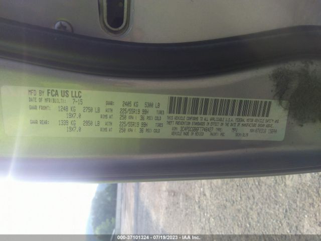 3C4PDCGB6FT746427 Dodge Journey Crossroad