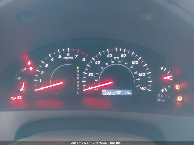 2009 TOYOTA CAMRY VIN: 4T1BE46KX9U819271