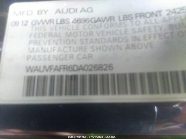 2013 AUDI A5 WAUVFAFR6DA026826 Photo 8