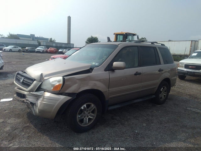 2005 HONDA PILOT EX-L WITH RES VIN: 5FNYF18605B006499