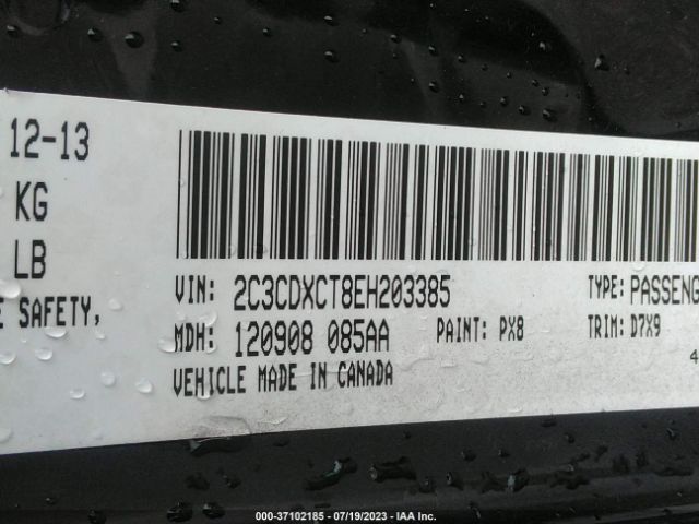 2C3CDXCT8EH203385 Dodge Charger Rt