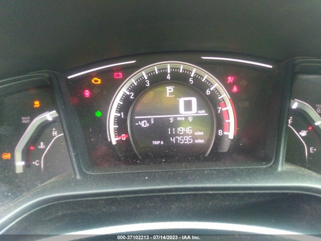 Honda Civic Sedan Lx 2018 2HGFC2F52JH545731 Image 7