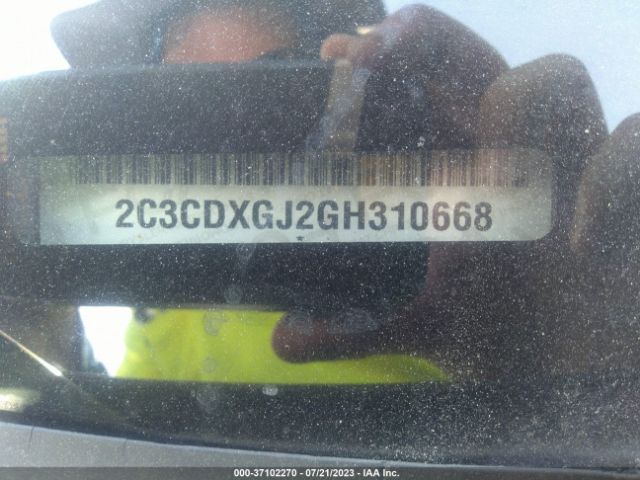 2C3CDXGJ2GH310668 Dodge Charger R/t Scat Pack