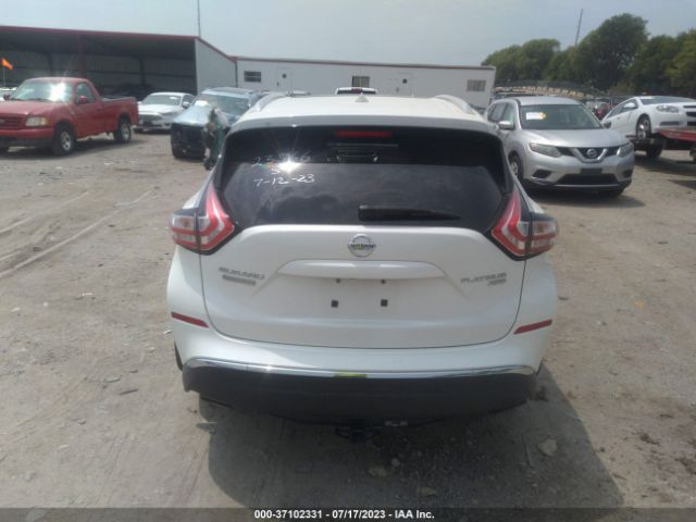 5N1AZ2MH4FN287551 Nissan Murano Platinum