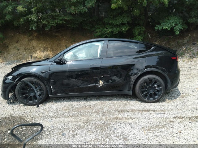 2021 TESLA MODEL Y LONG RANGE VIN: 5YJYGDEE0MF067795