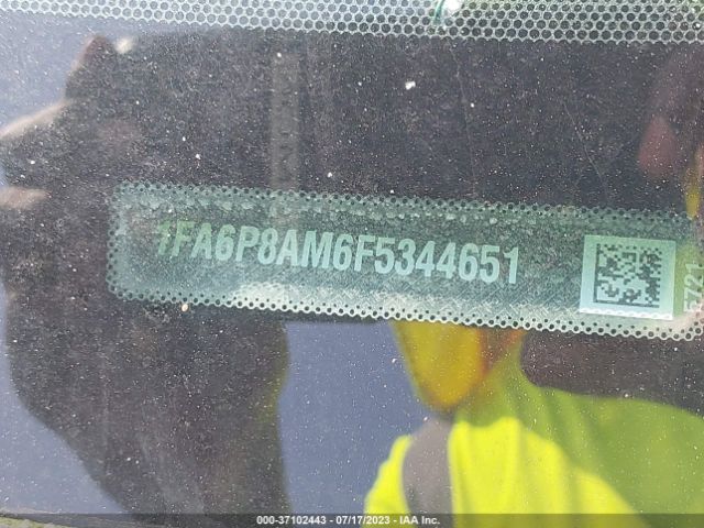 1FA6P8AM6F5344651 Ford Mustang V6