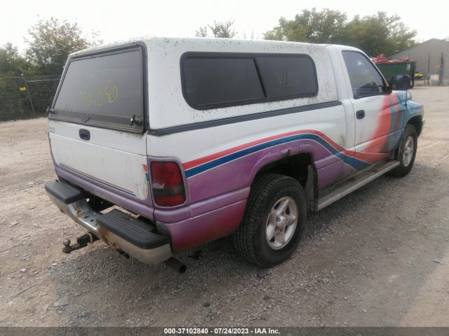 1996 DODGE RAM 1500 VIN: 1B7HC16X4TS702108