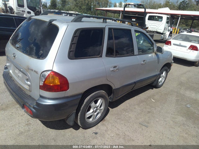2004 HYUNDAI SANTA FE VIN: KM8SB12B84U655301