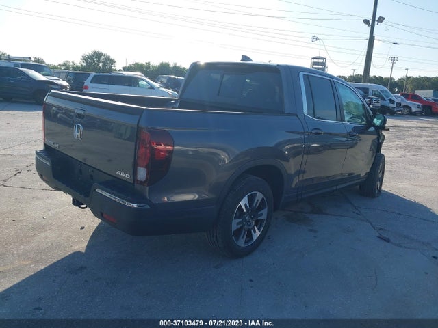 2019 HONDA RIDGELINE RTL-T VIN: 5FPYK3F60KB024160