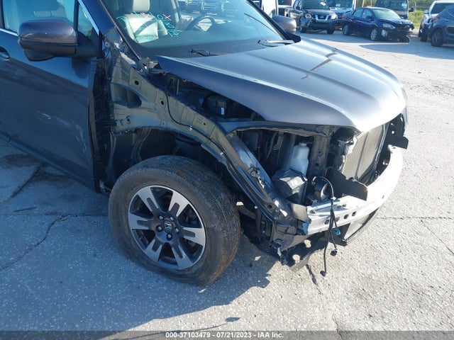 2019 HONDA RIDGELINE RTL-T VIN: 5FPYK3F60KB024160