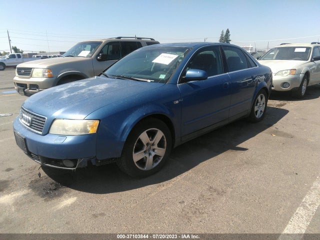 2002 AUDI A4 3.0L VIN: WAULT68E42A200672