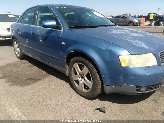 2002 AUDI A4 3.0L VIN: WAULT68E42A200672