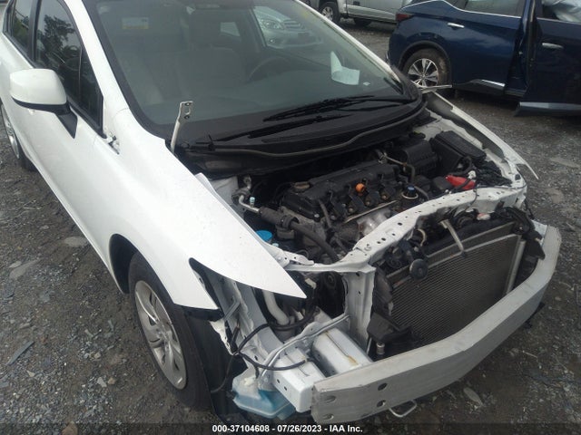 2013 HONDA CIVIC SDN LX VIN: 19XFB2F58DE232345