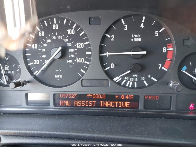 2001 BMW 7 SERIES 740IA VIN: WBAGG83411DN87520