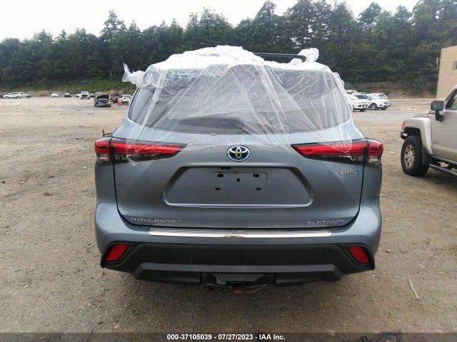 Toyota Highlander Hybrid Platinum 2020 5TDEBRCH8LS005907 Image 8