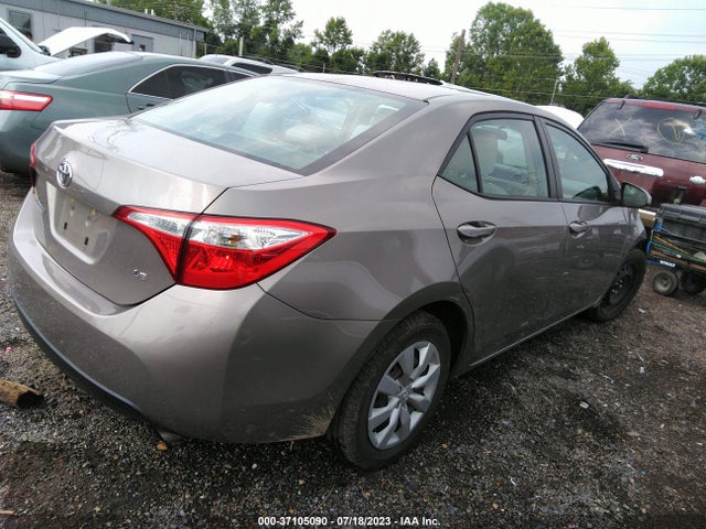 2015 TOYOTA COROLLA L/LE/S/S PLUS/LE PLUS VIN: 2T1BURHE2FC454881