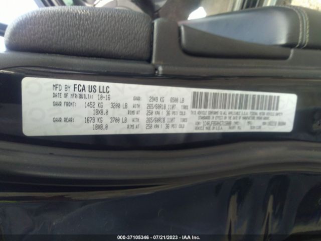 1C4RJFBG0HC715808 Jeep Grand Cherokee Limited