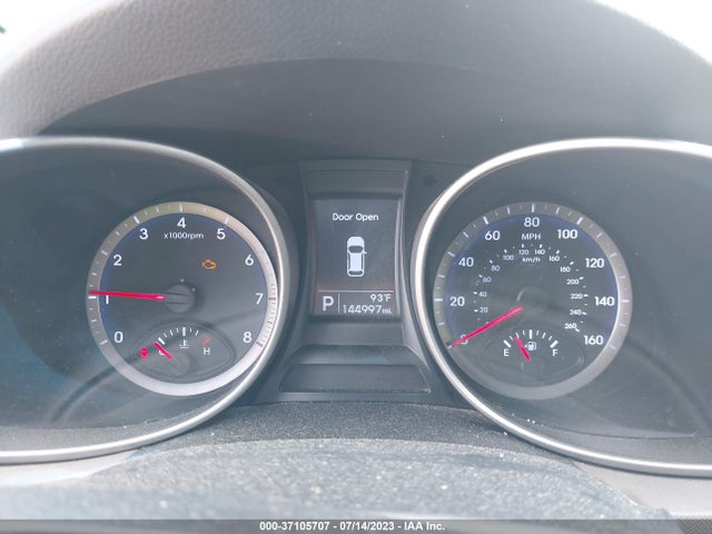 2014 HYUNDAI SANTA FE GLS VIN: KM8SM4HF6EU037806