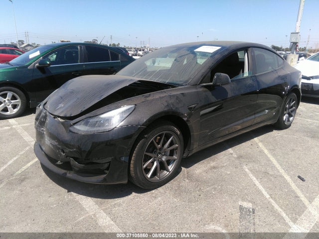 Tesla Model 3 Long Range 2021 5YJ3E1EB0MF006760 Image 2