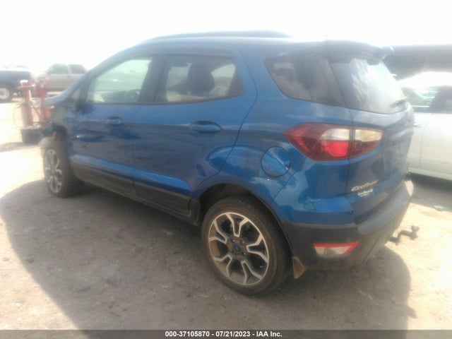 2019 FORD ECOSPORT SES VIN: MAJ6S3JL6KC309316