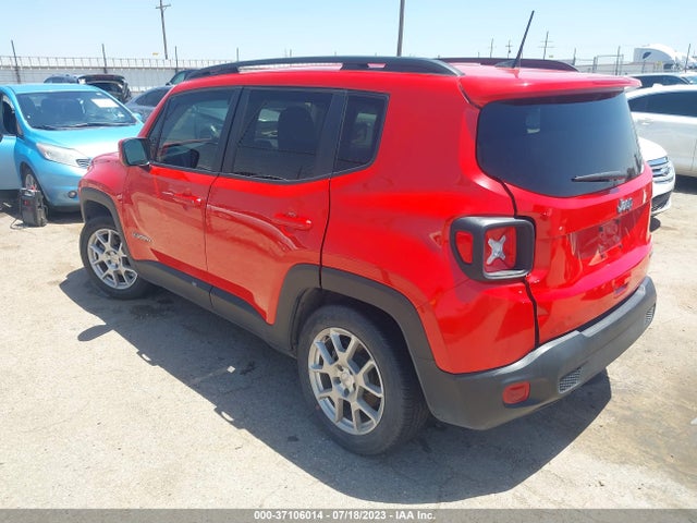 2019 JEEP RENEGADE LATITUDE VIN: ZACNJABB3KPK77002