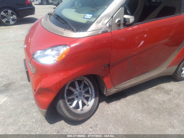 2008 SMART FORTWO PURE/PASSION VIN: WMEEJ31X78K190073