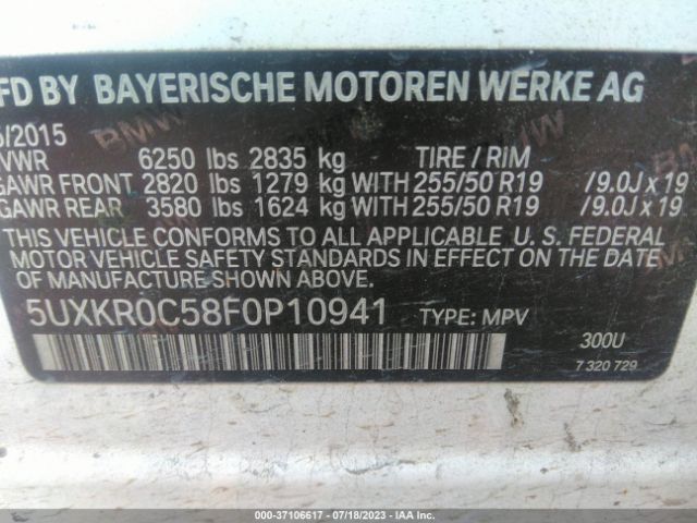 5UXKR0C58F0P10941 BMW X5 Xdrive35i