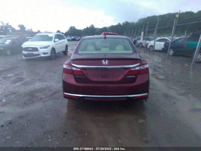 JHMCR6F58HC028601 Honda Accord Hybrid Ex-l