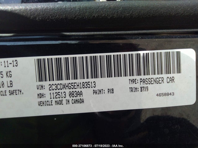 Dodge Charger Sxt 2014 2C3CDXHG5EH183513 Image 15