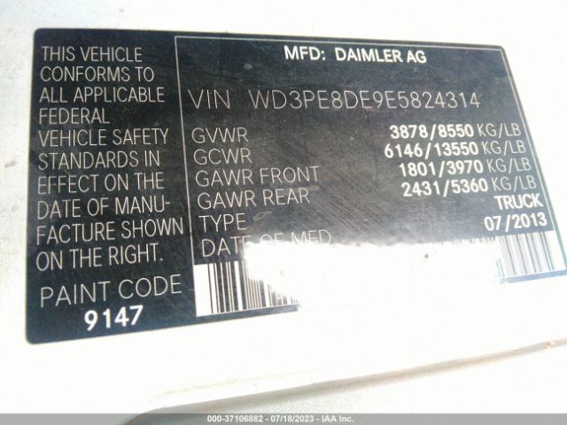 WD3PE8DE9E5824314 Mercedes-Benz SPRINTER CARGO VANS