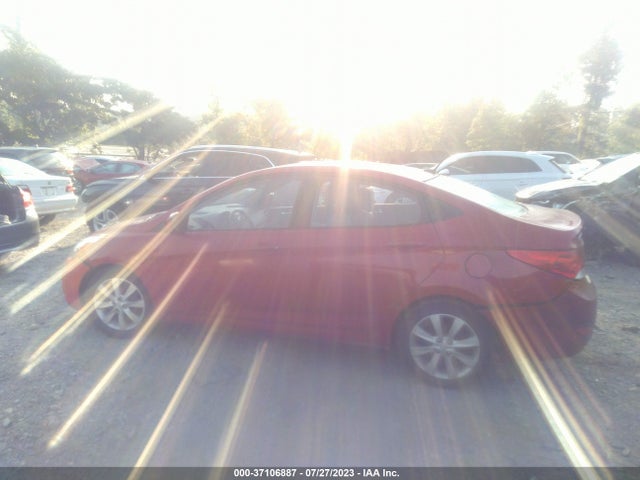 2014 HYUNDAI ACCENT GLS VIN: KMHCU4AE6EU628370