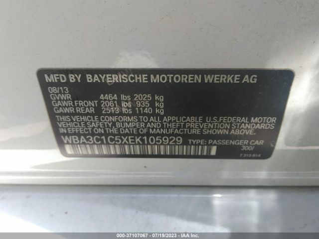 WBA3C1C5XEK105929 BMW 3 Series 328i
