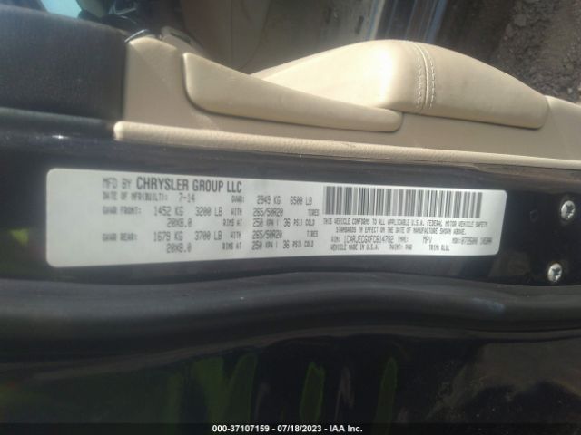 1C4RJECGXFC614782 Jeep Grand Cherokee Overland