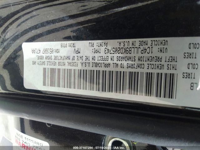 1C4PJLLB9KD205743 Jeep Cherokee Latitude Plus
