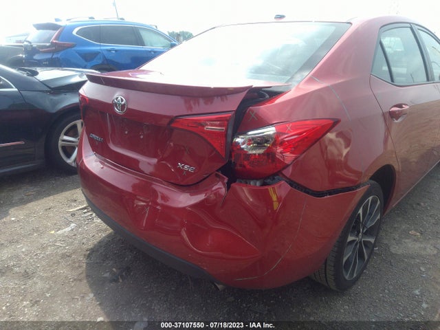2018 TOYOTA COROLLA XSE VIN: 2T1BURHE7JC124002