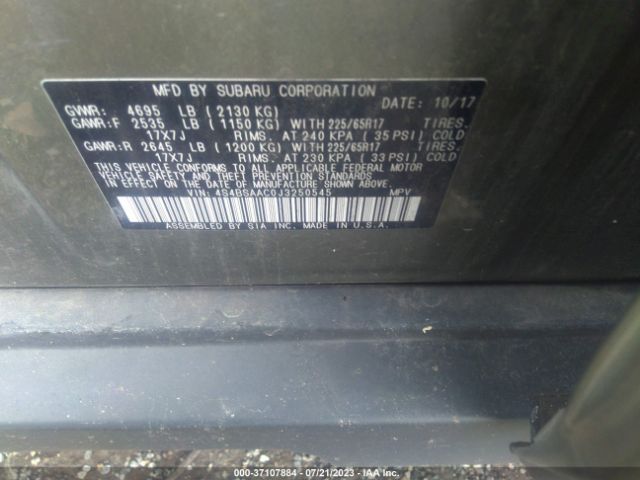 4S4BSAAC0J3250545 Subaru Outback