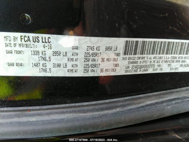 2C4RDGBG4GR357972 Dodge Grand Caravan American Value Pkg