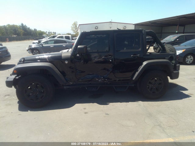 2016 JEEP WRANGLER UNLIMITED WILLYS WHEELER VIN: 1C4BJWDG8GL315699