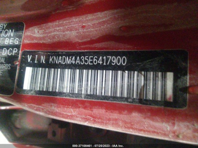 KNADM4A35E6417900 KIA RIO LX