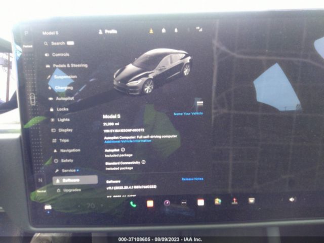 5YJSA1E50NF460672 Tesla MODEL S