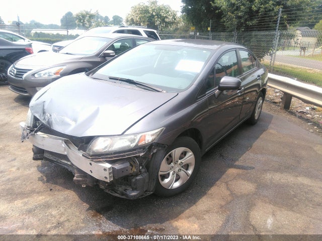 Honda Civic Sedan Lx 2014 2HGFB2F52EH541364 Image 2