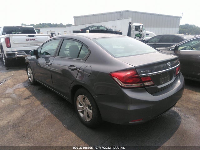 Honda Civic Sedan Lx 2014 2HGFB2F52EH541364 Image 3
