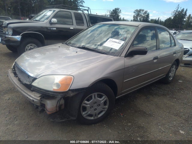 2001 HONDA CIVIC LX VIN: 2HGES16531H520796