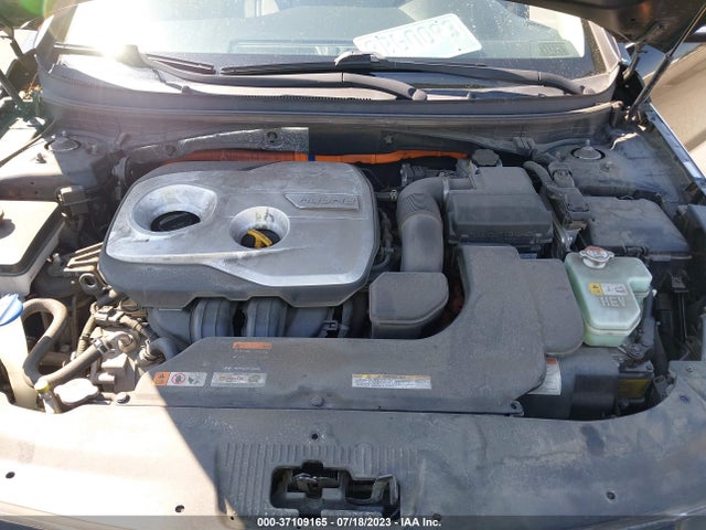 Hyundai Sonata Hybrid Se 2017 KMHE24L13HA043440 Image 10