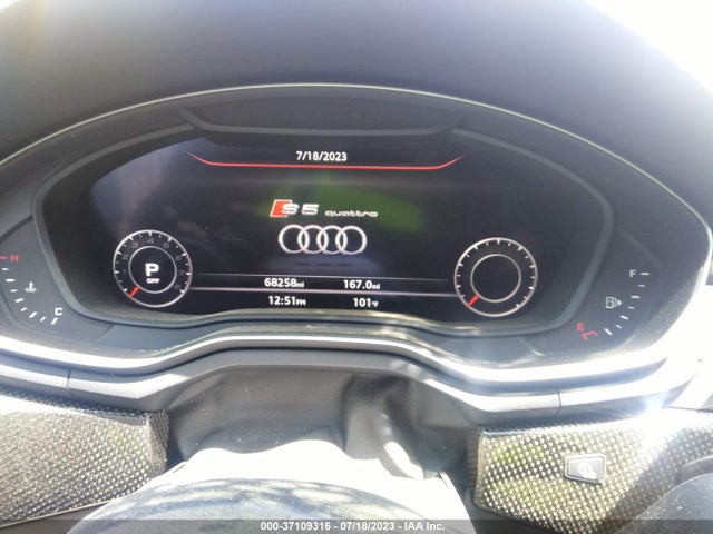 WAUB4CF55JA019122 Audi S5 Sportback Premium Plus